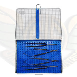 ชุดเครื่องมือสำหรับการผ่าตัดไมโครแบบที่หนีบเดี่ยวและสองชั้นคลิปหลอดเลือดแดงสำหรับผ่าตัดขนาดเล็ก - Product Image 1