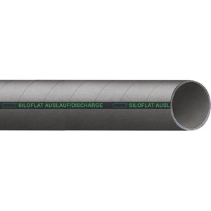 Manguera de Goma para Descarga de Silo de Concreto SILOFLAT/DISPUT DIÁMETRO 152mm L 20m Cubierta Exterior de PVC Tubo Interior de NBR Temperatura de Trabajo -20°C a 60°C Paquete - Product Image 1