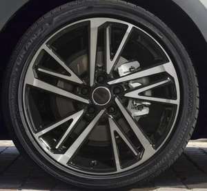 Jantes en alliage concave de luxe pour exécutif, 17-19 pouces, 5x114.3 ET 40 mm, décalées, revêtement noir pour XU60 XU80 Venza 2020-2026 - Product Image 3