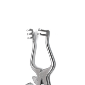 Retractor Weitlaner de 13cm con retención automática, Retractor Manual de instrumentos quirúrgicos afilados y romos 3X3 de alta calidad - Product Image 5