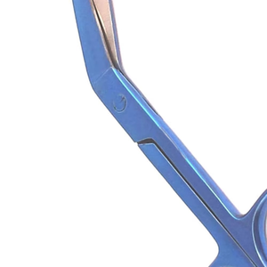 Ciseaux à pansement Blue Lister Ciseaux médicaux chirurgicaux en acier inoxydable avec embout de sécurité pour les premiers soins et le retrait des pansements - Product Image 5