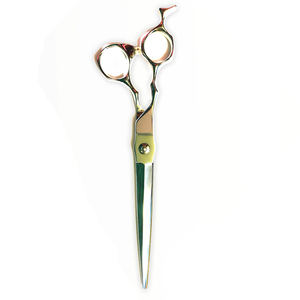 7.5 pouces ciseaux de toilettage miroir polonais acier inoxydable lames tranchantes utilisation de beauté ciseaux de toilettage pour animaux de compagnie - Product Image 5