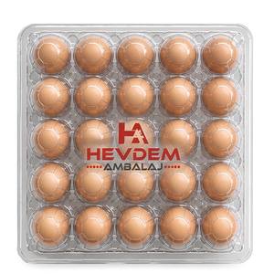 ถาดใส่ไข่พลาสติกใส PP/PET แบบใช้แล้วทิ้ง 30 หลุม ยี่ห้อ Hevdem Ambalaj ทนทาน พร้อมบริการพิมพ์ลายตามสั่ง - Product Image 4