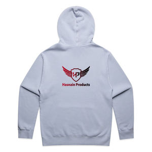Sudadera con capucha personalizada de alta calidad blanca 400Gsm sudadera de lana de algodón de talla grande cuello redondo sudaderas con capucha y sudaderas de hombre en blanco - Product Image 2