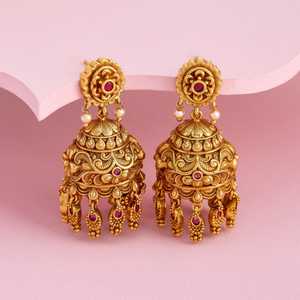 Pendientes Colgantes de Moda Antigua Colección 188650 - Product Image 2