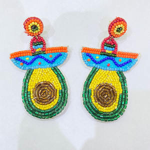 ต่างหูแฟชั่นลูกปัดทำด้วยมือพร้อมไข่มุกบาร็อคธรรมชาติเครื่องประดับทันสมัยสำหรับผู้หญิงเครื่องประดับสำหรับงานปาร์ตี้ที่หรูหรา - Product Image 3