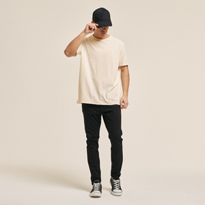 Camisetas para hombre, camisetas de algodón liso en blanco, sostenibles y transpirables, con tu propio logotipo - Product Image 5