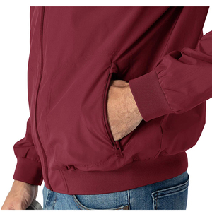High Quality Custom <b>Men's</b> Bomber <b>Jacket</b> Wholesale New Design Style Reversible With Stand Collar Pocket Bomber <b>Jacket</b> for <b>man</b> - Product Image 2