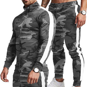 Conjunto de chándal de 2 piezas para hombre, sudadera y pantalones de chándal, ropa de calle informal, otoño y primavera, 2022 - Product Image 6