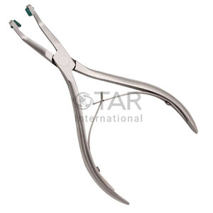 คีมถอนสะพานมงกุฎแบบยืดหดได้อุปกรณ์ทางการแพทย์สองชั้นทำจากสแตนเลส - Product Image 4