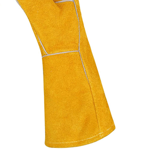 Gants de soudage en cuir pour hommes sur mesure de haute qualité, nouveau design, personnalisés, ignifuges, anti-chaleur, anti-coupure, gants TIG - Product Image 6