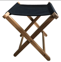 Chaise en bois prête à expédier avec tissu Fabriqué en bois d'acacia massif de haute qualité environnementale