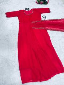 Vestido de encaje bordado de diseñador Saree Vestido de encaje bordado Saree - Product Image 2