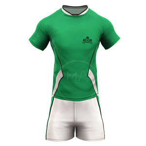 Uniforme de Rugby Unisex Transpirable 100% Poliéster con Opciones Personalizables, Último Diseño, MOQ Bajo, Conjuntos Deportivos para Exteriores - Product Image 1