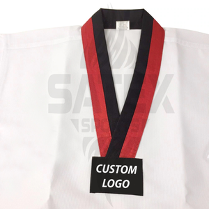 Tenues d'arts martiaux de Taekwondo personnalisées avec logo respirant, 100% coton, haute qualité, unisexe, pour adultes, entraînement - Product Image 4