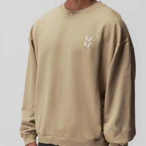 Sweat-shirt à col rond 6XL pour hommes confortables Matériau polaire durable pour la superposition d'hiver Motif imprimé brodé - Product Image 3