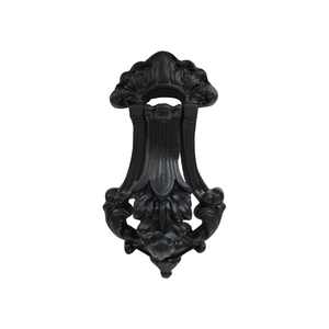 Aldaba de puerta de latón antiguo hecho a mano con diseño tradicional adornado y revestimiento en polvo resistente a la intemperie - Product Image 6