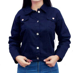 Venta al por mayor y por encargo de alta calidad de las mujeres chaqueta de mezclilla, ropa informal de fábrica de diseño hecho Venta caliente Jeans Varsity chaqueta - Product Image 1