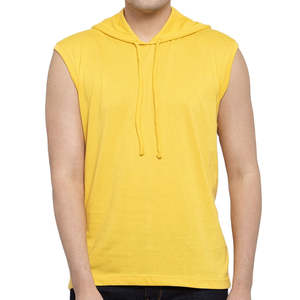 Sweat-shirts sans manches en coton pour hommes, vêtements de sport pour hommes, sweat-shirt sans manches pour l'entraînement - Product Image 1