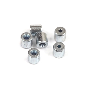 BCR026 สายเคเบิลควบคุมกระจกหน้าต่าง สายรัดแบบนิ่ม ปลายสายรัดแบบหมุดย้ำ 5x5/1.7 มม. 100 ชิ้น - Product Image 1