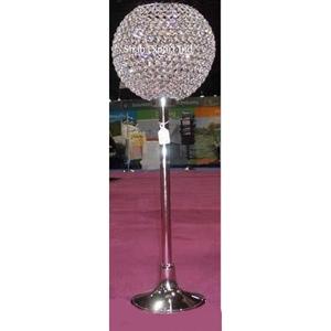 Bougeoir en métal de haute qualité populaire, globe en cristal, bougeoir votif, finition dorée brillante, taille et couleur personnalisables, luxe, mariage - Product Image 2