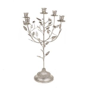 Bougeoirs décoratifs Bougeoirs dorés Bougeoirs à tube votif en métal Design poisson pour centres de table de mariage - Product Image 6