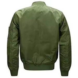 Blouson Bomber en Toile Premium pour Homme – Léger, Imperméable, Coupe-Vent, avec Col Montant, Patchwork et Fermeture Éclair, Manches Côtelées - Product Image 3