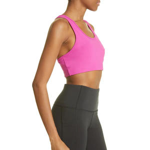 Meilleurs soutiens-gorge de sport sans couture respirants à soutien élevé pour les femmes vêtements de yoga personnalisés avec bretelles réglables soutiens-gorge de fitness - Product Image 3