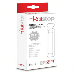 Kal Stop PAEU0094 Limpiador de Vapor para Suelos y Desincrustante de Un Solo Uso, 20 Viales de 5 ml para Mopa de Vapor Polti - Product Image 2