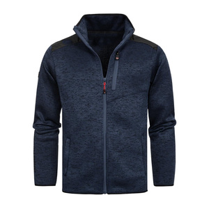 เสื้อแจ็คเก็ตผ้าฟลีซสำหรับผู้ชาย, เสื้อแจ็คเก็ตน้ำหนักเบามีสไตล์และอบอุ่นระบายอากาศได้ดีมีโลโก้ตามสั่ง - Product Image 2
