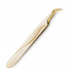 SHEARS BEAUTY แหนบแยกขนตาแบบมืออาชีพพร้อมปลายตรงสำหรับทำเล็บมือ สแตนเลสสตีล ทนทาน - Product Image 4