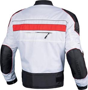 Premium Stand Collar Men's Waterproof Eco-Friendly Windproof Breathable Motorcycle Jacket Winter Polyester <b>Padded</b> Biker - Product Image 2