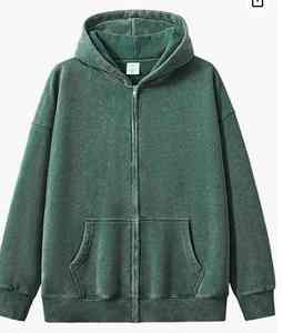 100% Premium poliéster tejido personalizado cortavientos con capucha pantalones de chándal conjunto cuello redondo Jogger transpirable invierno Casual chándal hombres - Product Image 2