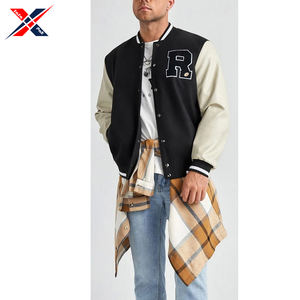 Nueva moda superventas chaquetas casuales de invierno para hombres hechas de 100% algodón diseño único su propia chaqueta universitaria personalizada - Product Image 5