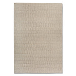 พรมขนสัตว์ทอมือ Abrash Ivory Flat Weaves สีพื้น ขนาด 9x12 ฟุต รูปทรงสี่เหลี่ยมผืนผ้า สำหรับบ้าน โถงทางเดิน ห้องนั่งเล่น และห้องนอน-ADWL-157 - Product Image 1
