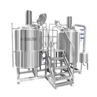 Équipement de brassage de bière HG 50L 100L 200L 300L pour la maison, les restaurants, les pubs, les brasseries, facile à utiliser, triphasé 380V