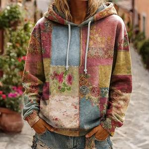 Sudadera con Capucha Deportiva de Diseño Unisex al por Mayor, 100% Algodón, Tejido Francés Sólido, Impresión Digital, 500 GSM, Alta Calidad - Product Image 3