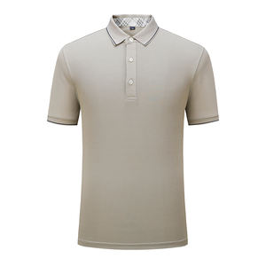 ¡Novedad de 2025! Polos de manga corta personalizables para hombre, estampado de patrón sólido hecho de Piqué, polos de algodón para hombre - Product Image 1