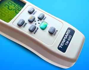 Termómetro Digital de Doble Pantalla con Termopar Tipo K/J/T/E/R/S/N, Terminal T1 T2, Registro de Datos de 14,000 Lecturas para Laboratorio Industrial y Automotriz - Product Image 3