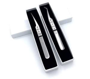 แหนบขนตาแหลมทำจากสแตนเลส | อุปกรณ์ต่อขนตาที่แม่นยำสำหรับการใช้งานระดับมืออาชีพ - Product Image 2