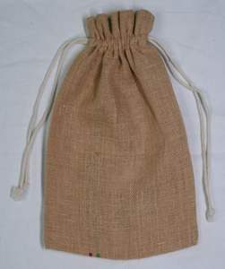 100% Organic Soft Flat Bottom Linen <b>Drawstring</b> <b>Bag</b> Custom Logo Eco-Friendly Recyclable Muslin Cotton Canvas Fabric for Gift - Product Image 3