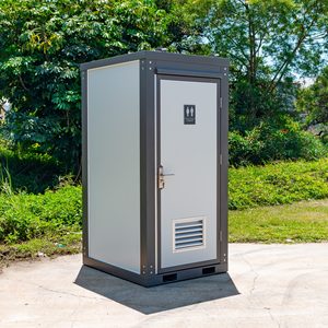 Toilettes portables préfabriquées, salle de bain mobile avec réservoir de déchets, étanche, pour événements extérieurs et camping - Product Image 2