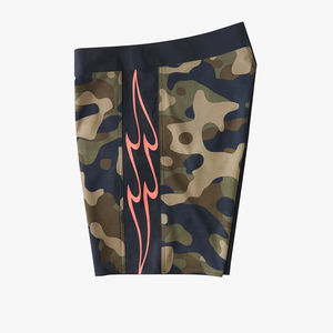 Pantalones Cortos de Playa y Uso Casual para Hombre, Sublimados, Ecológicos, 100% Poliéster, de Secado Rápido, con Logotipo Personalizado, Venta al Por Mayor - Product Image 4