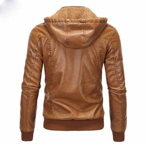 <b>Jackets</b> Coat High Fashion Punk Biker Motorcycle <b>Suede</b> Bomber PU Leather <b>for</b> <b>Men</b> Rock Plus Size Custom Packing Stand Casual Solid - Product Image 2