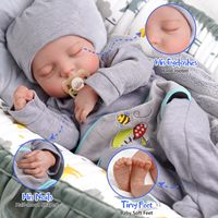Poupée réaliste pour bébé garçon de 20 pouces, modèle Noah, fournisseur OEM pour cadeau d'enfant, Babeside