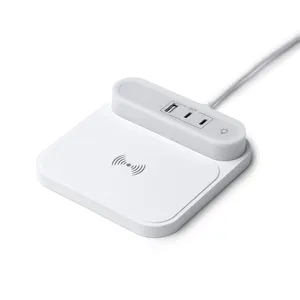 Base di Ricarica Wireless Personalizzata Jolmo, Gadget Promozionale USB - Product Image 1