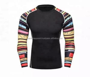 Nardon Apparel OEM Diseño Compresión Mma Rash Guard, OEM Mma Rashguard, personalizado Sublimado Impreso Mens Rash Guard - Product Image 1