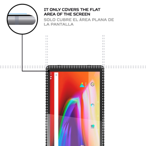 Protector de pantalla ANTISHOCK para tableta Logicom La Tab 106, mayor legibilidad y durabilidad - Product Image 4