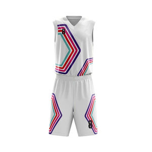 Uniforme de basket-ball de qualité supérieure nouveau design uniforme de basket-ball personnalisé en gros pour uniforme de basket-ball unisexe - Product Image 2