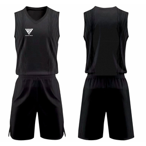 Ensemble d'uniformes de volley-ball en polyester 100% teint uni en gros pour logo personnalisé imprimé sur les vêtements de sport - Product Image 1